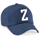 4sold New Cap Alphabet A-Z Childrens Navy Cotton A-Z Summer Sun Hat UV Protection Children School Kids Caps Hat Sport Boy Unisex Adjustable Baseball Holidays School - N